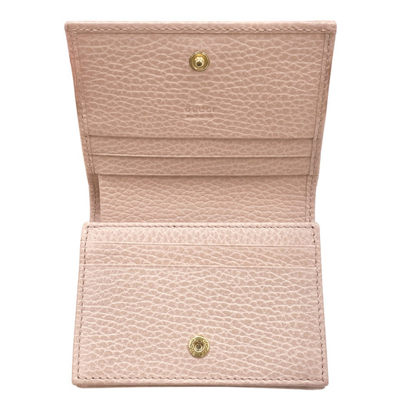 Gucci Petite Marmont Leather Wallet Light Pink - Picture 6 of 8